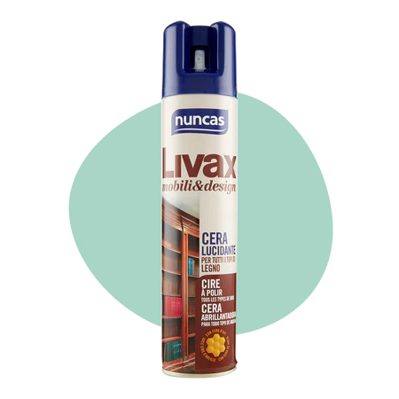 NUNCAS MOBILI&DESIGN 300ML CERA LUCIDANTE SPRAY